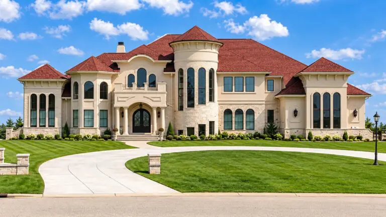 Callista custom home in Brookfield by Kingfogl – front elevation