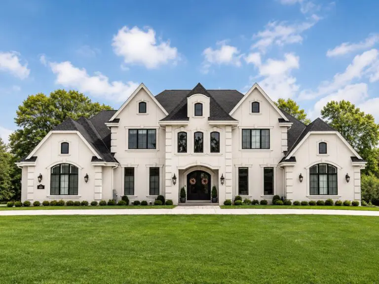 Oriole custom home in Mequon by Kingfogl – exterior - front elevation