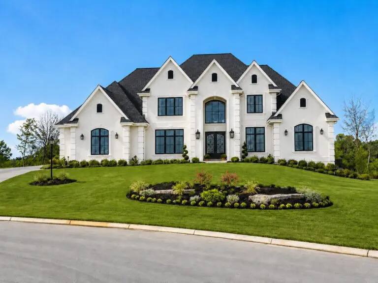 Sanctuary custom home in Menomonee Falls by Kingfogl – exterior front elevation