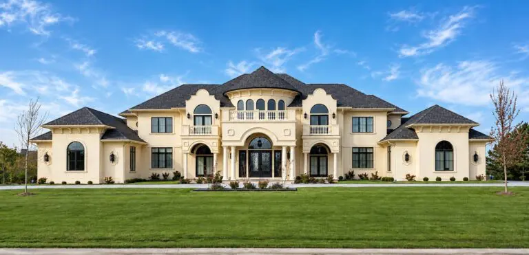 Vizzini custom home in Franklin by Kingfogl – front elevation