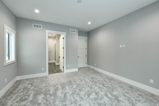 Hawks Ridge bedroom with walk-in closet