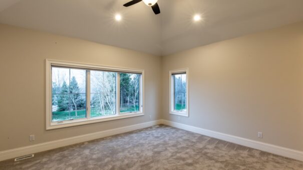 Davidson bedroom with windows