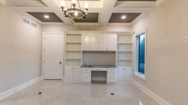 Davidson built-in desk and cabinetry
