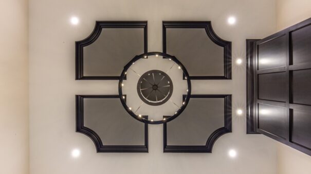 Davidson ceiling with layered medallion detail