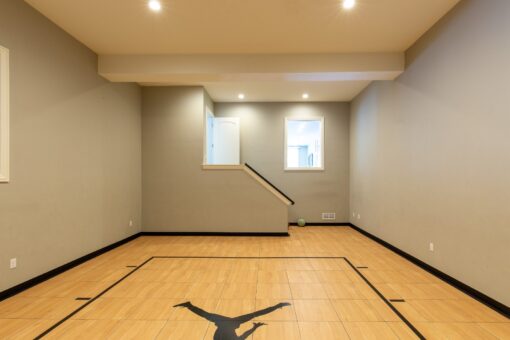 Summerhill lower-level indoor sport court