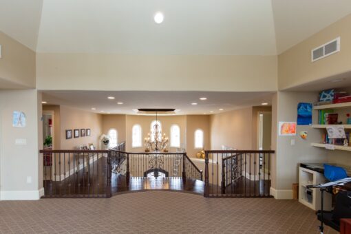Summerhill loft overlooking the foyer