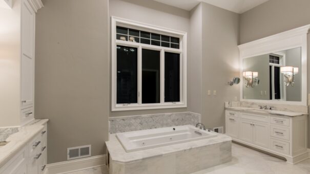 Bella Haven primary bath soaking tub with window