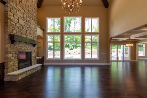 Rivendell great room window wall