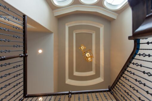 Grand Haven ceiling with layered trim detail
