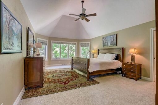 Talon primary bedroom with bay windows