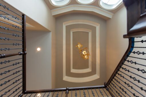 Grand Haven ceiling with layered trim detail
