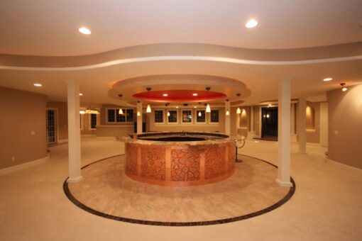 Haven lower-level circular bar