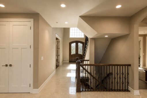 Auburn custom home in Brookfield by Kingfogl – 1st floor - foyer - hallway