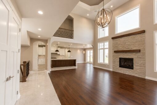 Auburn custom home in Brookfield by Kingfogl – 1st floor - great room - view 2