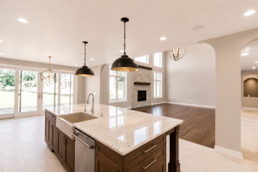 Auburn custom home in Brookfield by Kingfogl – 1st floor - kitchen - view 1