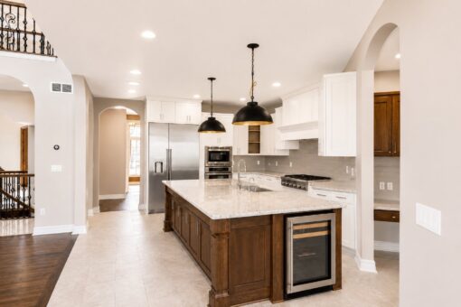 Auburn custom home in Brookfield by Kingfogl – 1st floor - kitchen - view 3