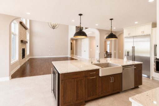 Auburn custom home in Brookfield by Kingfogl – 1st floor - kitchen - view 4
