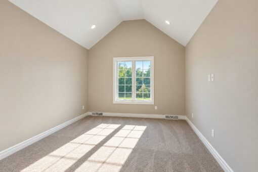 Auburn custom home in Brookfield by Kingfogl – 2nd floor - bedroom - gray