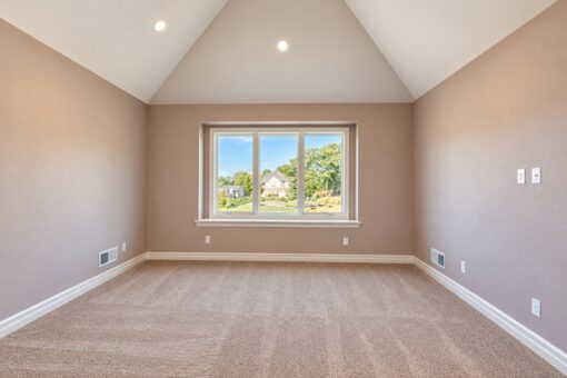 Auburn custom home in Brookfield by Kingfogl – 2nd floor - bedroom - mauve