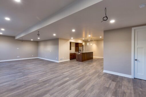 Auburn custom home in Brookfield by Kingfogl – basement - rec room - view 2