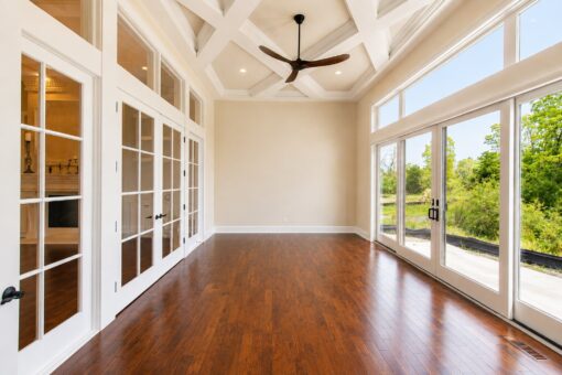 Bella Casa custom home in Mequon by Kingfogl – sunroom