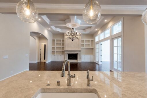 Bella Casa custom home in Mequon by Kingfogl – kitchen view 3