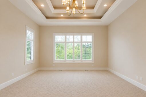 Bella Casa custom home in Mequon by Kingfogl – primary bedroom