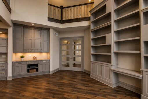 Compton custom home in Brookfield by Kingfogl – 1st floor - library - view 4