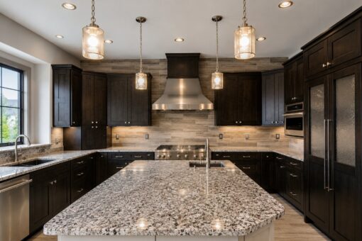 Compton custom home in Brookfield by Kingfogl – 1st floor - kitchen - view 2