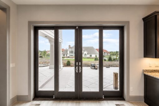 Compton custom home in Brookfield by Kingfogl – 1st floor - patio doors