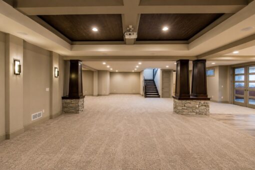 Compton custom home in Brookfield by Kingfogl – basement - rec room - view 3