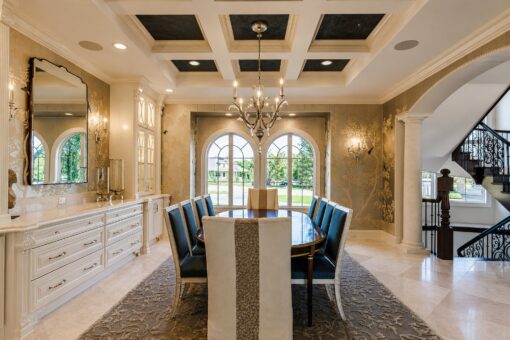 Gatsby custom home in Oconomowoc by Kingfogl – 1st floor - dining room - view 2