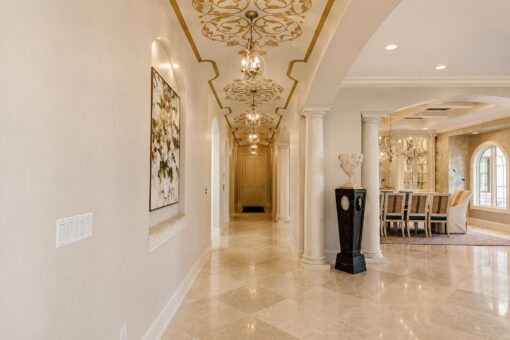 Gatsby custom home in Oconomowoc by Kingfogl – 1st floor - gallery hallway - view 1