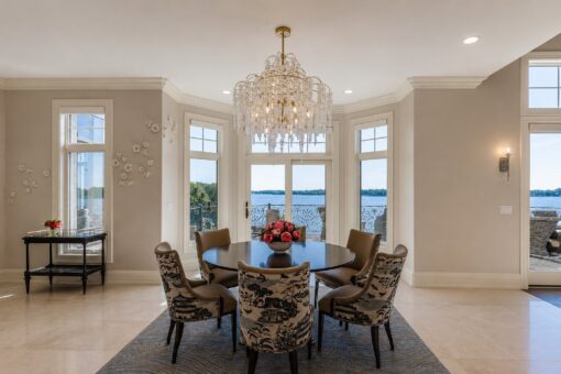 Gatsby custom home in Oconomowoc by Kingfogl – 1st floor - breakfast nook