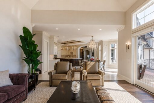 Gatsby custom home in Oconomowoc by Kingfogl – 1st floor - hearth room - view 2