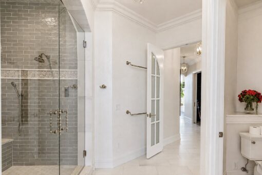 Gatsby custom home in Oconomowoc by Kingfogl – 1st floor - primary shower - view 2