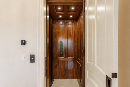 Gatsby custom home in Oconomowoc by Kingfogl – 1st floor - elevator