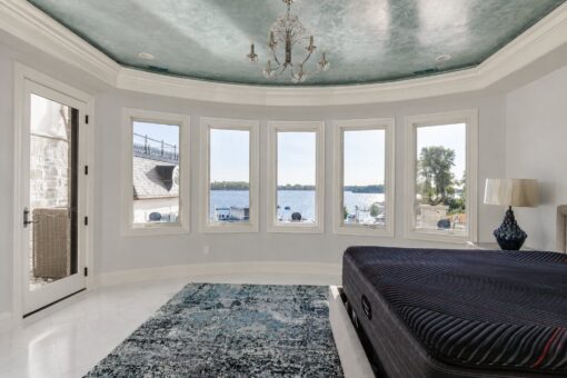 Gatsby custom home in Oconomowoc by Kingfogl – 2nd floor - bedroom bay windows