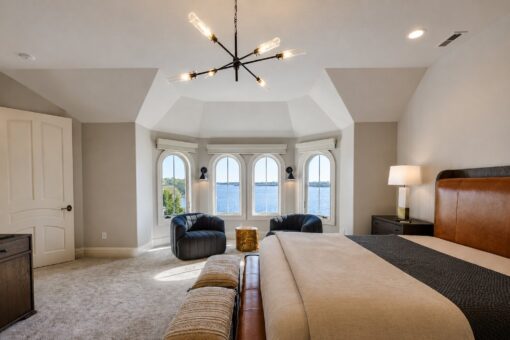 Gatsby custom home in Oconomowoc by Kingfogl – 2nd floor - bedroom - view 1