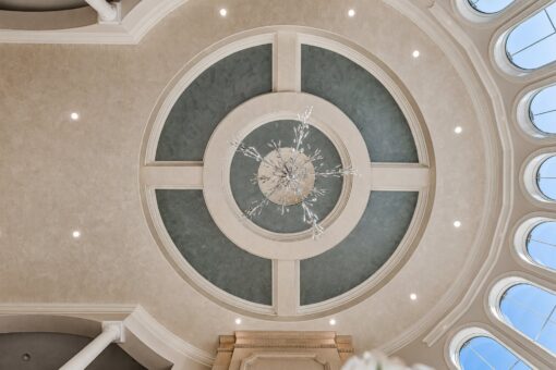 Gatsby custom home in Oconomowoc by Kingfogl – ceiling - domed ceiling