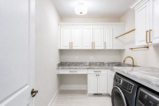Oriole custom home in Mequon by Kingfogl – 1st floor - laundry room