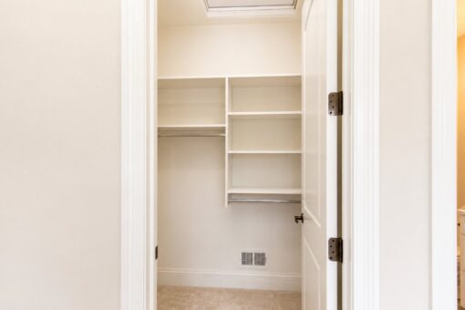 Oriole custom home in Mequon by Kingfogl – 1st floor - guest suite - closet