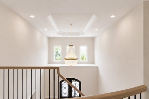 Oriole custom home in Mequon by Kingfogl – 2nd floor - foyer overlook
