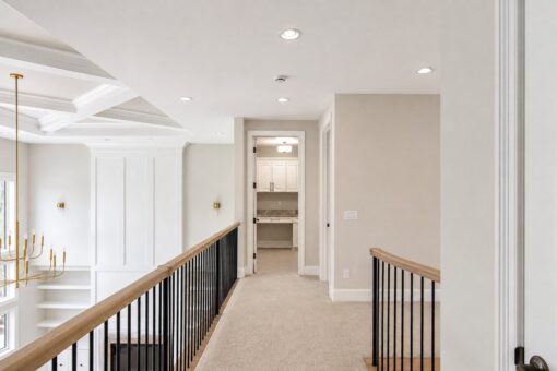 Oriole custom home in Mequon by Kingfogl – 2nd floor - hallway