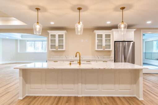Oriole custom home in Mequon by Kingfogl – basement - bar - view 2