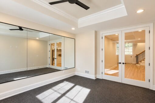 Oriole custom home in Mequon by Kingfogl – basement - exercise room - view 1