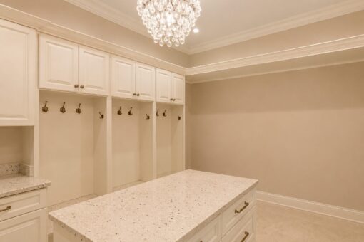 Prescott custom home in Mequon by Kingfogl – mudroom