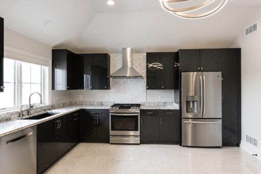 Prescott custom home in Mequon by Kingfogl – second kitchen view 2
