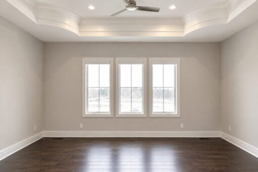 Prescott custom home in Mequon by Kingfogl – bedroom view 2