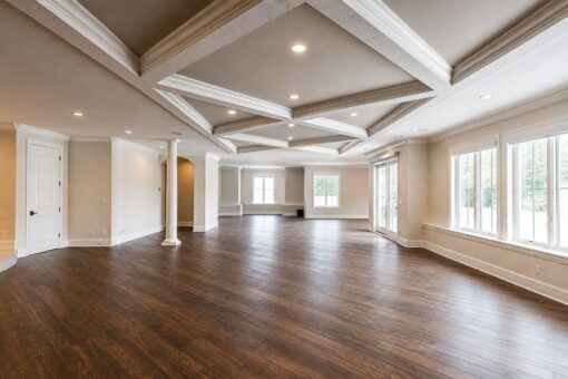 Prescott custom home in Mequon by Kingfogl – lower level rec room